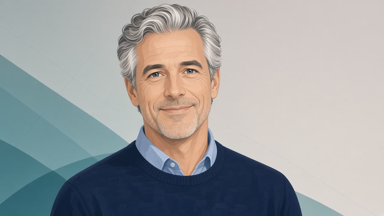 Illustrative portrait of David K.